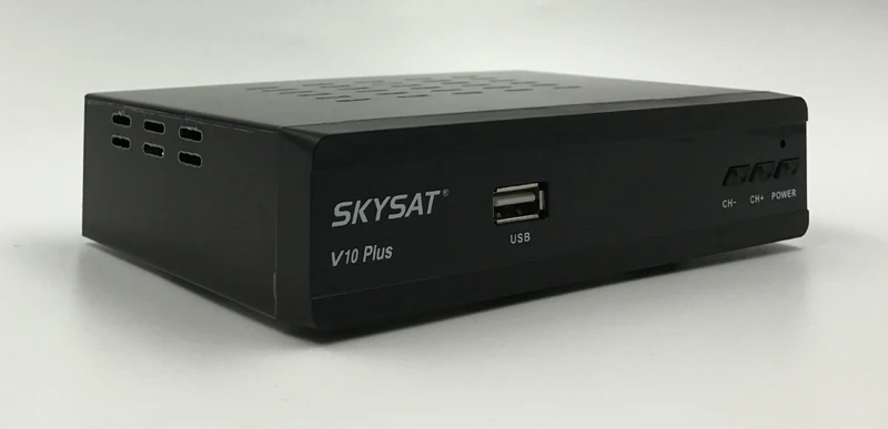 [3 шт.] SKYSAT V10 Plus DVB S2 спутниковый приемник Поддержка cccamd Newcamd Авто Рулон Biss Авто Рулон PowerVu Xtream IP tv M3U tv Box
