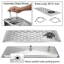 Cup Rinser Stainless Steel For Rinser Beer Milk Tea Cup Washer Cleaner Glass Rinser Hotel Bar Rinser Kitchen Sink Accessories