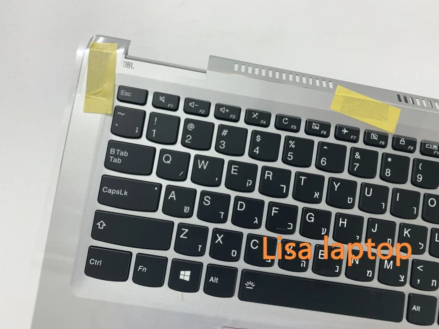 Для lenovo 710-14 uppercasesml80t7 cfrkb texblk C-Cover с клавиатурой иврит 5CB0L47433