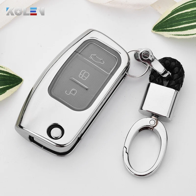 Placcatura-TPU-Auto-Titolare-Della-Copertura-Della-Cassa-Chiave-A-Distanza-di-Fob-Per-Ford-Fiesta.jpg Placcatura TPU Auto Titolare Della Copertura Della Cassa Chiave A Distanza di Fob Per Ford Fiesta Messa A Fuoco 3 MK3 Mondeo Kuga EcoSport B-Max C-Max Falcon Fuga - Placcatura TPU Auto Titolare Della Copertura Della Cassa Chiave A Distanza di Fob Per Ford Fiesta