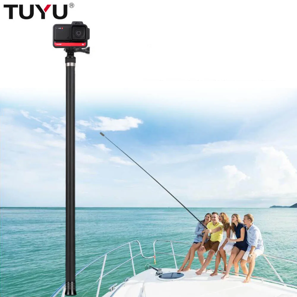 3m Aluminum Alloy Monopod Selfie Stick For Insta360 One X/dji Osmo