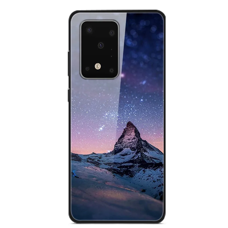 43 Для samsung Galaxy S11 Plus S11E чехол из закаленного стекла жесткий чехол для телефона для samsung Galaxy S11 S11Plus TPU бампер чехол s - Цвет: 43
