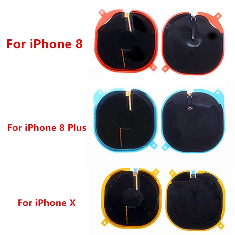 Для iPhone 8 Plus X Беспроводная зарядка чип катушка NFC панель Модуль гибкий кабель