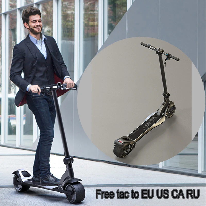 Mercane скутер WideWheel два колеса Kickscooter 48V 500W 1000W и широкими колесами - Цена: 53 678,63 руб.