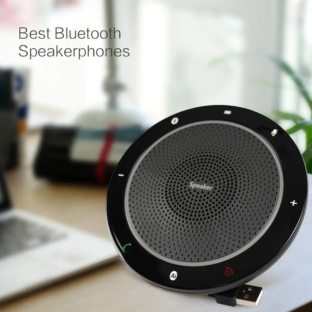 US $64.04 Bluetooth Conference Microphone USB OmniDirection Audio Pickup Speakerphone