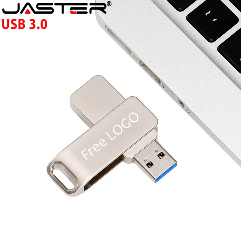 JASTER USB 3,0 флеш мини U Диск флеш-накопитель металлическая Флешка высокая скорость 64 ГБ 32 ГБ 16 ГБ 4 ГБ карта памяти, Флеш накопитель реальная емкость