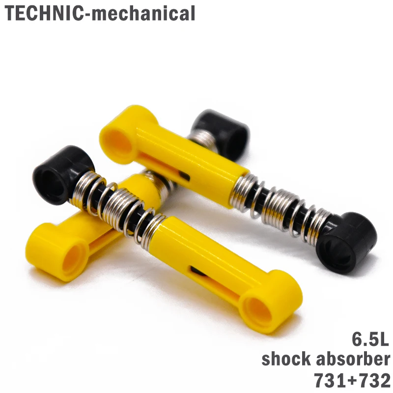 

5Pcs/lot MOC Technic Creative mechanical Bricks 76537 shock absorber Building Blocks Creator Parts DIY Educational gift Toys