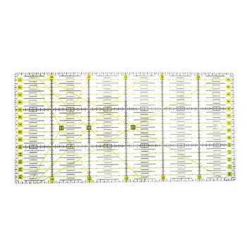 

Sewing Craft Feet Tailor Yardstick Patchwork Garment Design Cutting Ruler