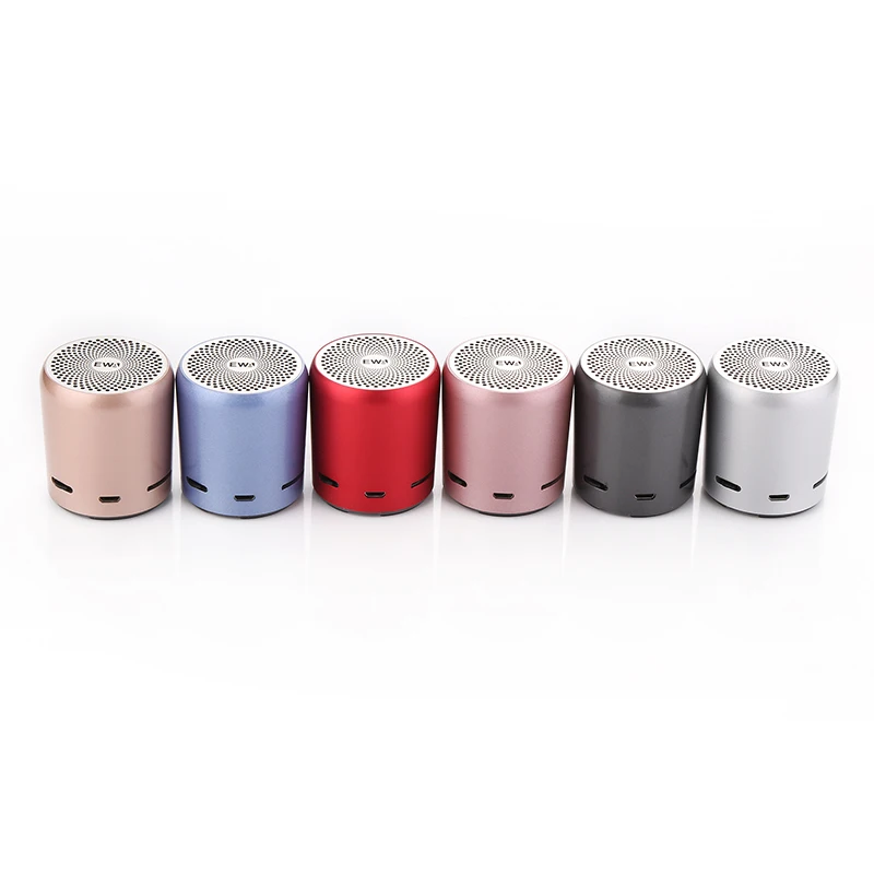Портативная bluetooth Колонка EWA A107S металлический Hi Fi мини динамик TWS беспроводной MP3