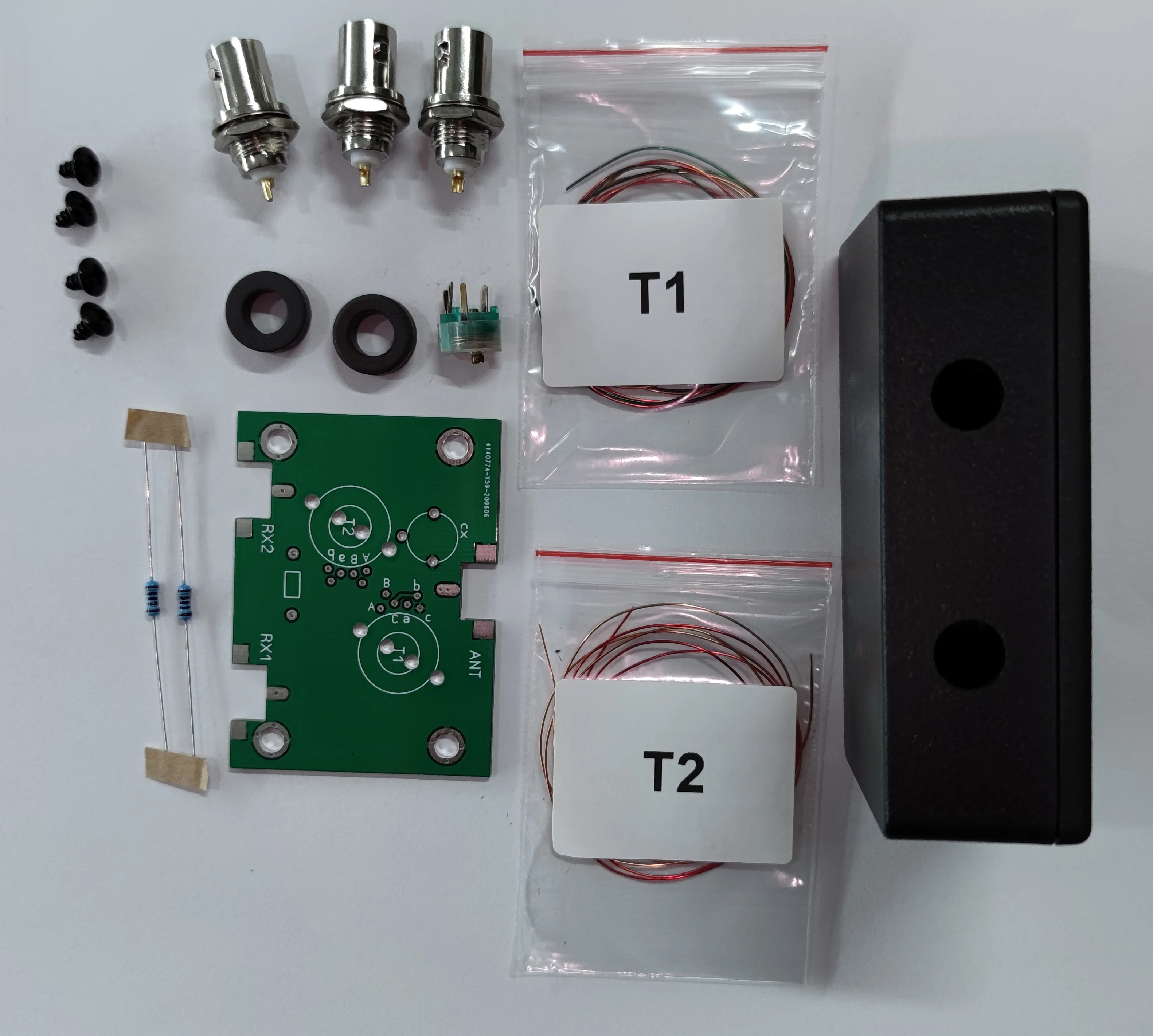 divisor da antena rx hf 1-50 mhz