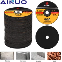 5 50pcs 3 pouces Disques de Coupe en Métal et Inox ,Cut off wheel Iron,Disques de meulage de ponçage à rabat ,Lame de scie circulaire en fibre Meule d'angle