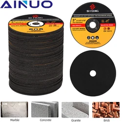 5 50 pces 3 Polegada metal disco de corte resina cortar rodas flap lixar moagem discos de fibra circular lâmina de serra ângulo moedor roda