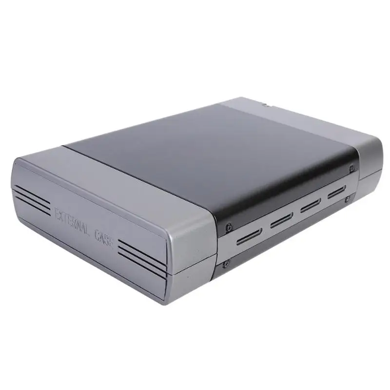  Carcasa de disco duro de 525 pulgadas USB3.0 a 35 pulgadas USB tipo B USB-B SATA Adaptador 8T aleac