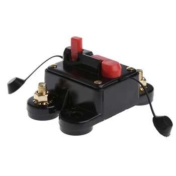 

80A Car In-Line Automatic Recovery Circuit Breaker Fuse For 12V Protection M2ED