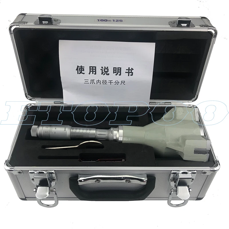 Color : 100 125mm IGOSAIT 100-300mm Internal Micrometers Three point inside Micrometer Measurement Tool Measuring Gauge 100-125-150-175-200-275-300mm for Multiple Sizes Color : 100 125mm IGOSAIT 100-300mm Internal Micrometers Three point inside Micrometer Measurement Tool Measuring Gauge 100-125-150-175-200-275-300mm for Multiple Sizes