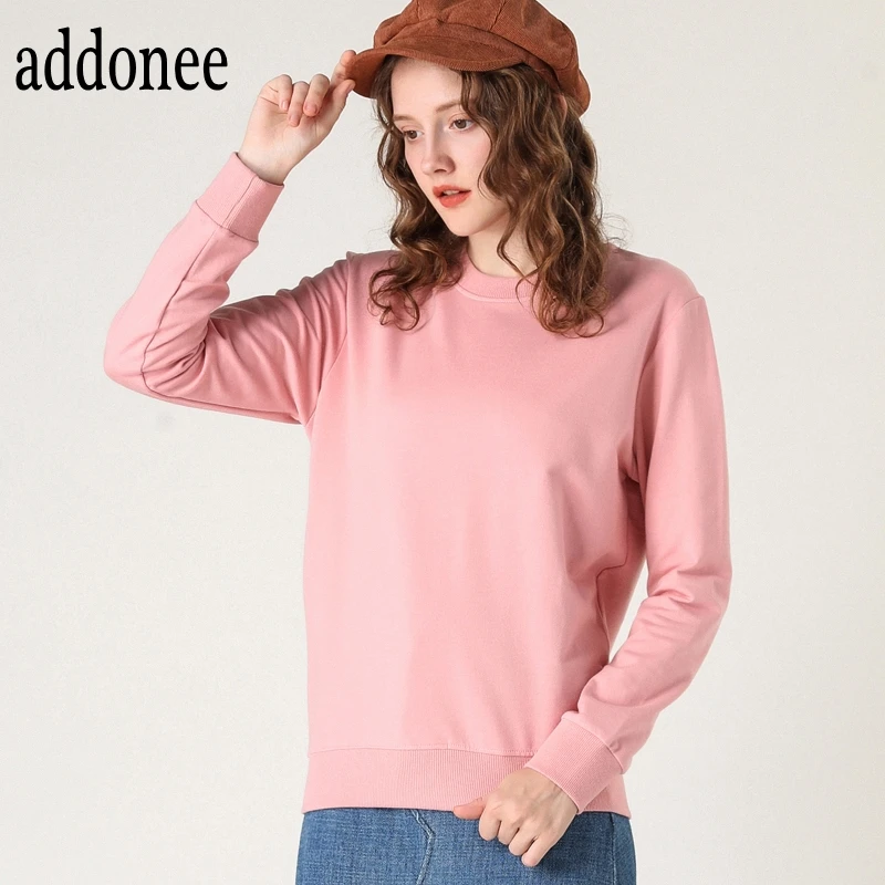 

New Product Spring Autumn Winter Multiple Color Loose Casual Pullover Flexible Cotton Fashion Warm High Quality Women Lady