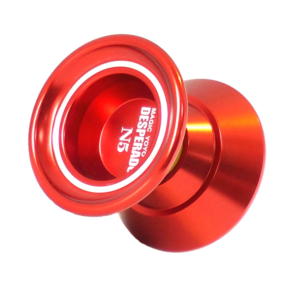  N5 Professional Unresponsive Alloy Yoyo Concave Bearing - Red