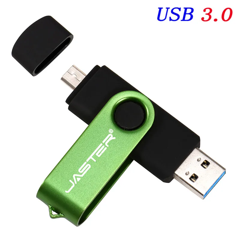 Флеш-накопитель для смартфона JASTER OTG USB Flash Drive cle usb 3,0 stick 64G otg pen drive 4g 8g 16g 32g 128G opslag apparaten - Цвет: I