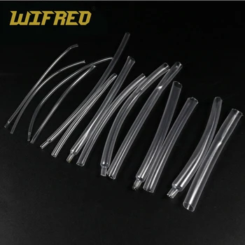 

Wifreo 40PCS 6cm Clear Carp Fishing Rig Shrink Tube Heat Shrink Tubes Hook Shank Line Cover Rigging Material 0.8mm 1mm 2mm