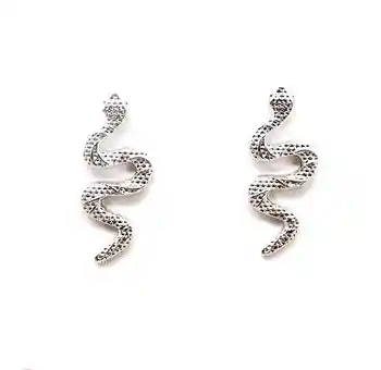 

10 pair /lot fashion jewelry metal cobra snake earring for women