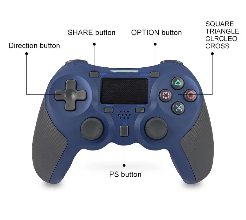 Metermall Bluetooth геймпад беспроводной джойстик контроллер для Playstation 4 игровая консоль Поддержка Android Tv(с инструкциями