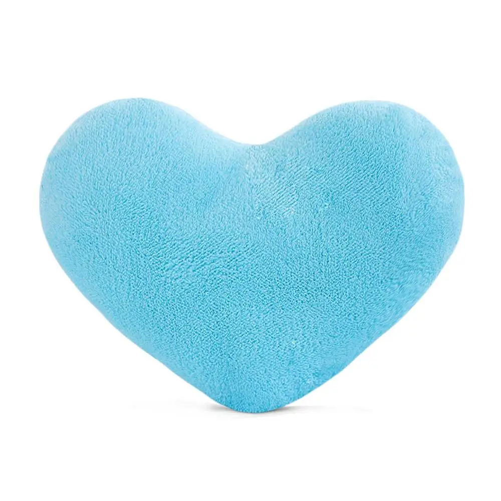 Blue YINGGG милая плюшевая подушка подарок для друзей/День Святого Валентина подходит для кровати/столовой/офиса/дивана/автомобилей/стульев - Цвет: Blue