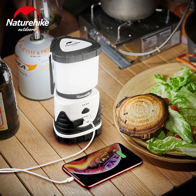 Naturehike Hanging USB Rechargeable Camping Tent Light LED Adjustable Camp NH19Y002-B | Спорт и развлечения