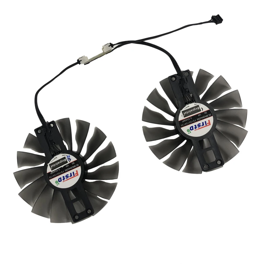 95 мм FD10015H12S GTX 1080 Ti охладитель GPU vga-вентилятор для видеокарты GeForce Palit GTX1080ti Super JetStream охлаждение видеокарты
