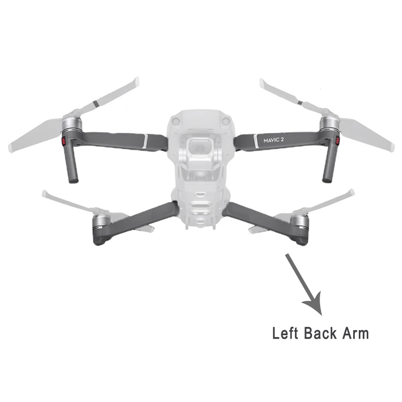 Сменные рукоятки для DJI Mavic 2 с мотором для DJI Mavic 2 Pro& Zoom,, новинка - Цвет: Left Back