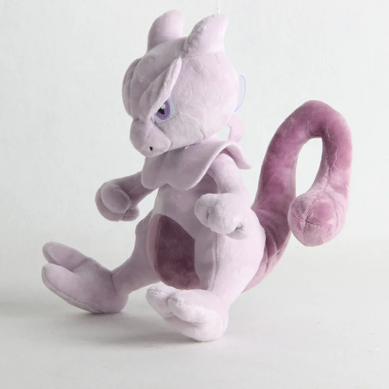 1 шт. 25 см Mewtwo плюшевый игрушки кукла Mewtwo меховой шарик-подвеска мягкие игрушки для детей на день рождения Рождественский подарок