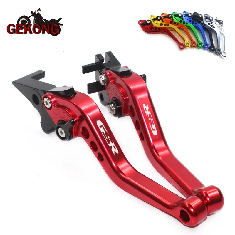 

For SUZUKI GSR 750 2011-2018 GSR 600 2006-2011 GSR 400 2008-2012 Motorcycle Accessories CNC Short Brake Clutch Levers LOGO GSR