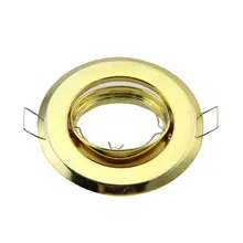 Более дешевый светодиодный потолочный светильник 90-260 в золотой цвет Встраиваемая Светодиодная потолочная осветительная арматура GU10/MR16 осветительные приборы