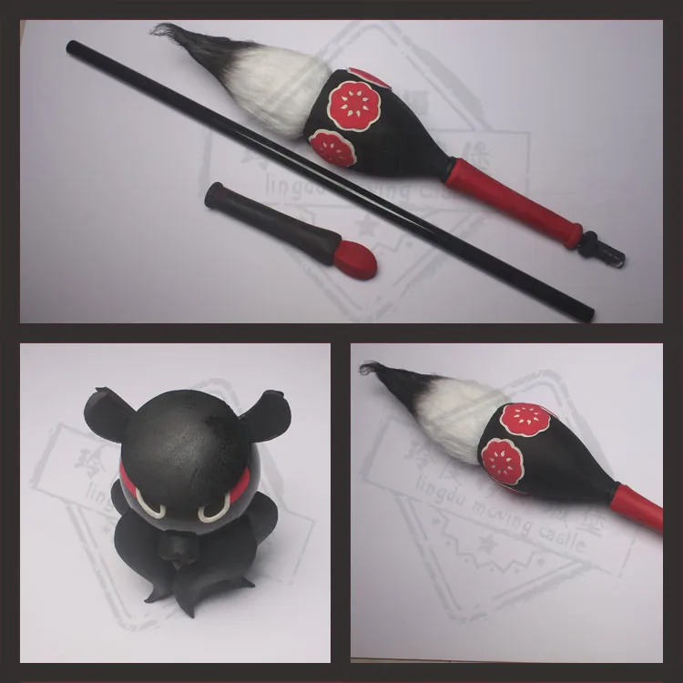 Fate/Grand Order Katsushika Hokusai Prop Cosplay Replica Octopus and Writing Brush | Тематическая одежда и униформа