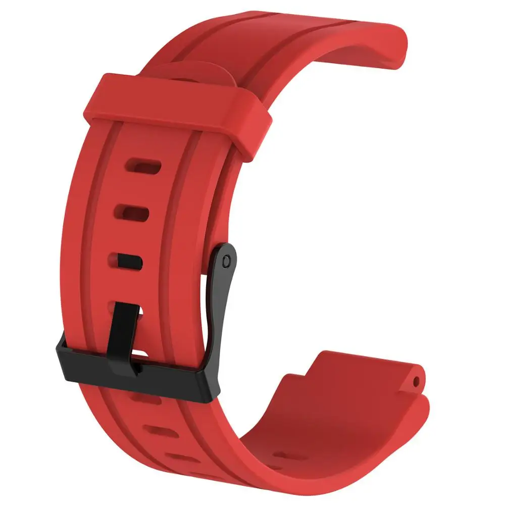 26 мм силиконовый ремешок для Garmin Forerunner 225 сменный ремешок для наручных часов+ защитный чехол для Garmin Forerunner 225 - Цвет ремешка: Red