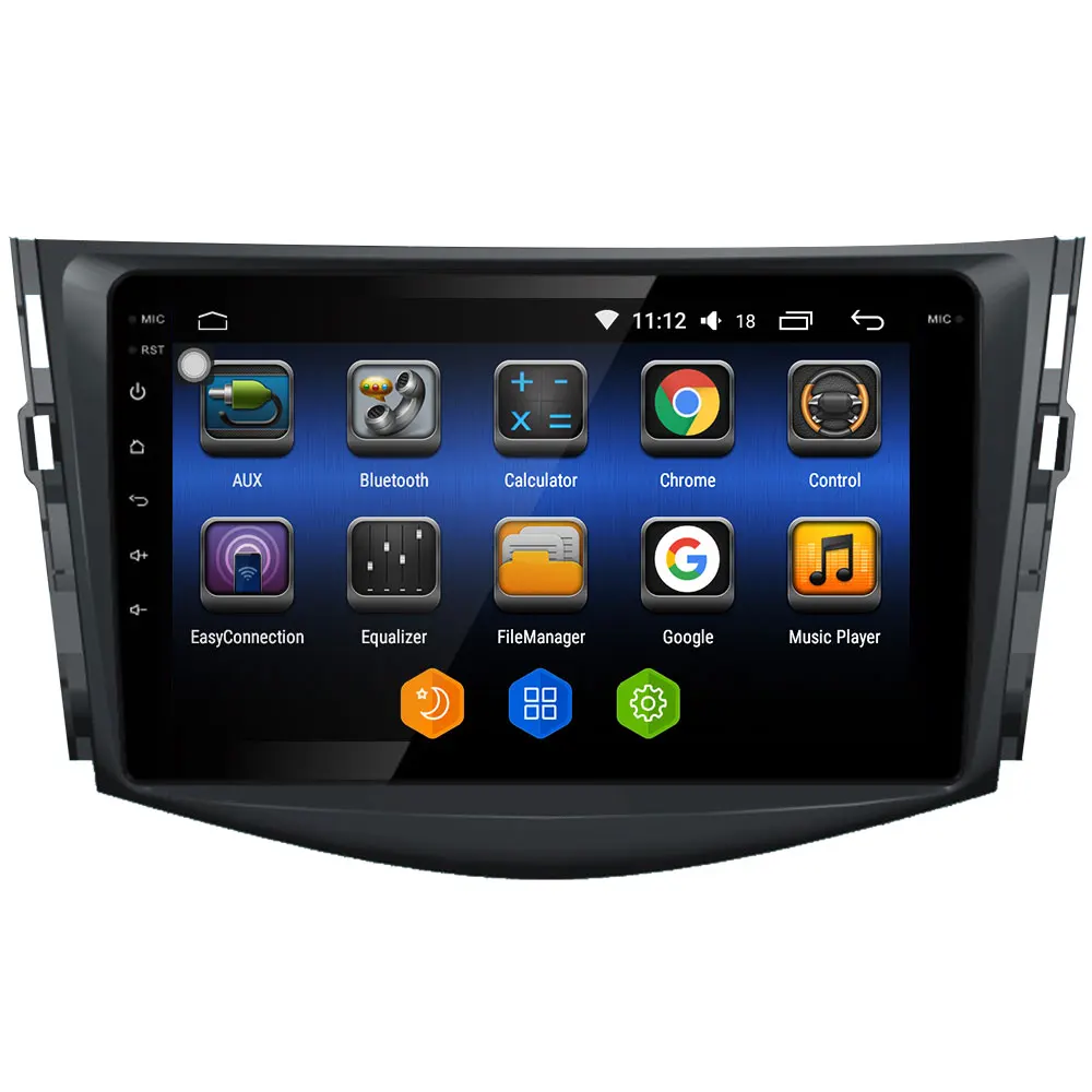 " ips 4G DSP Carplay Android 8 Восьмиядерный 4 Гб ОЗУ 64 Гб ПЗУ RDS автомобильный dvd-плеер Стерео gps ГЛОНАСС для Toyota RAV4 RAV-4 2006-2012