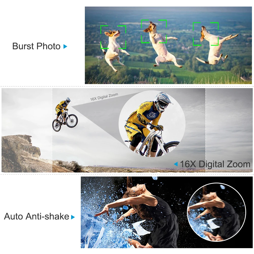 Andoer 1080P FHD 24M WiFi Digital Video Camera Camcorder Recorder DV IR Night Vision 16X Zoom Remote Control WiFi Video Camera