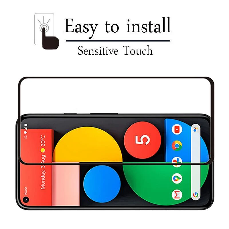 Full Cover Tempered Glass For Google Pixel 5 4 3 2 1 Pixel 4a 3a Screen Protector For Google Pixel 4 XL 3a XL 2 XL XL Glass Film — view 6