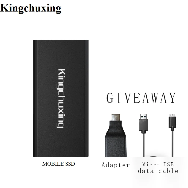 Внешний твердотельный накопитель kingchuxing ssd-накопитель Micro-usb на 1 ТБ 512 ГБ 256 128