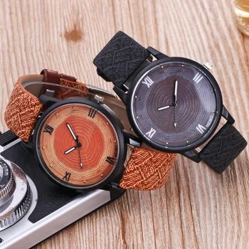 

Annual Ring Design Wrist Watch Leather Band Quartz Watches Women Fashion Casual Ladies Watch Females Clock Gift reloj mujer