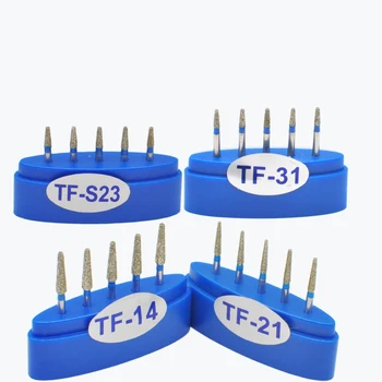 

100pcs Dental carbide burs Diamond FG High Speed Burs for Polishing Smoothing Dental Burs HP burs