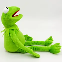 Juguete de peluche de rana para niños, muñeco de ranas de 40cm, Animal de peluche suave, regalo de vacaciones de Navidad, 1 ud.