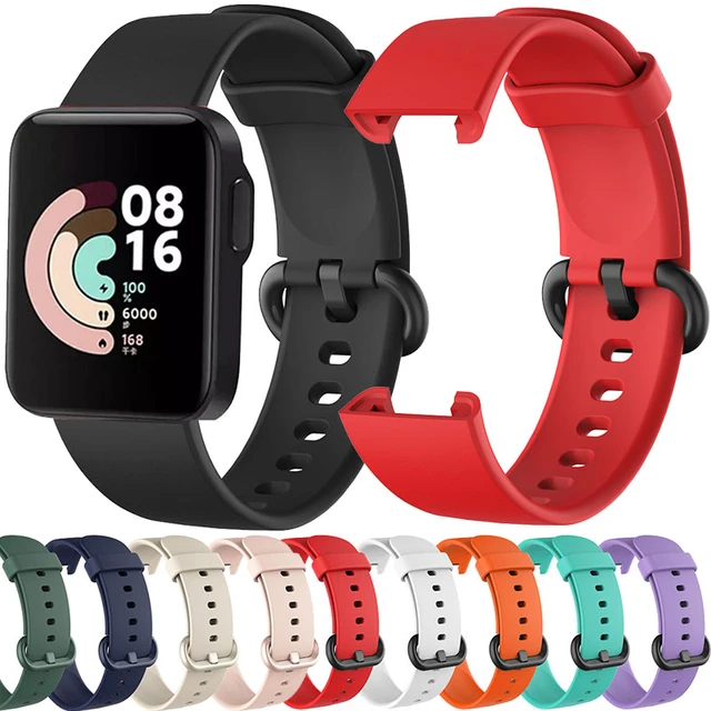 Correa de silicona para Xiaomi Mi Watch Lite Smart Watch reemplazo pulsera  deportiva pulsera para Redmi correa de reloj