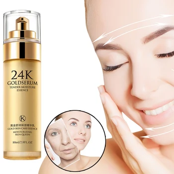 

24K Gold Tense Moisture Essence Pure Hyaluronic Acid Serum Anti-wrinkle Gold Nicotinamide Liquid Skin Care Essence R1
