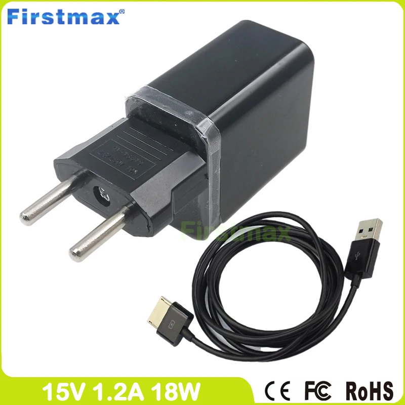 

15V 1.2A Tablet pc charger For Asus Transformer Pad TF600 TF701 TF701T TF810C Wall Adapter ADP-18BW B EU plug