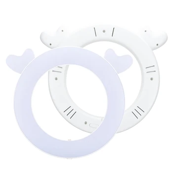 

Video Portable Cute Cartoon LED Ring Light Photography Filling Live Streaming