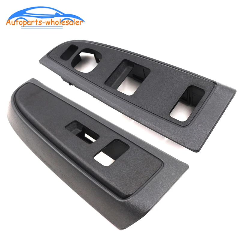 Chevrolet Silverado GMC Sierra Window Switch Bezel Pewter 2004-2007 Fitment