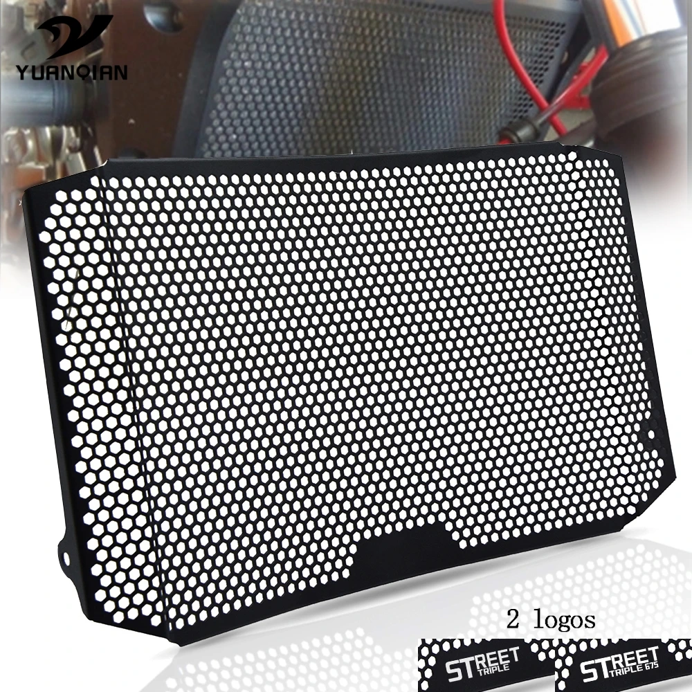 Уличный тройной/R/RX мотоциклетная решетка радиатора Защитная крышка идеально