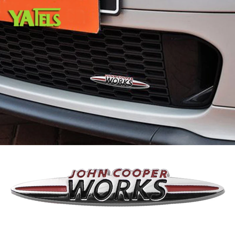 

JCW 3D decoration Sticker Modification accessories For BMW MINI Cooper S John Cooper Works R50 R52 R53 R55 R56 R60 F54 F56 F60