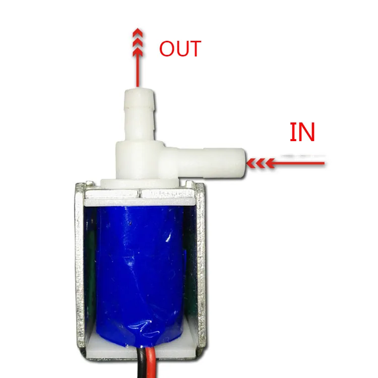 Micro Magnetventil Mini Electric N/C Öffner Wasser Luft DC 12v Micro Magnetventil Mini Electric N/C Öffner Wasser Luft DC 12v