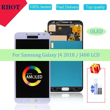 

100% tested OLED 5.5" J4 2018 LCD screen for Samsung Galaxy J4 2018 J400 J400F J400G/DS SM-J400F touch screen digitizer assembly